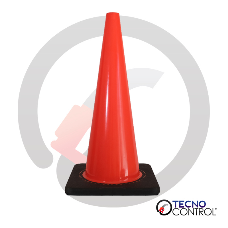 CONO SENALIZACION REFLEJANTE C/BASE 71CM