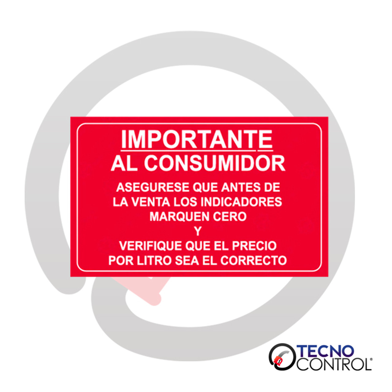 CARATULA AVISO CONSUMIDOR 9.5X13 (R/B)