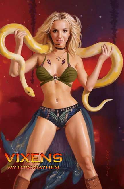 Vixens Issue 1 - It's Britney - Trade Variant by Nathan Lorenzana