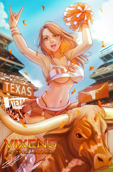 Vixens: Mythic Mayhem "GAME DAY IVY" by MidniteBlueDraws