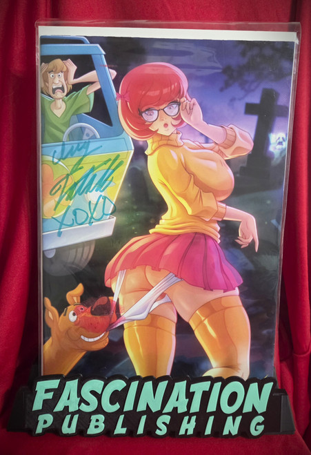 Signed & Remarked “Skivvy Snacks” Vixens: Mythic Mayhem #1 by MidniteBlueDraws