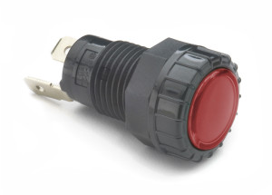 CH-PL-521-RC PILOT LED 12V RED M17 BLD