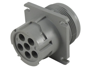 LD-HD10-6-12P GRAY RECPT 6WAY 6-12P