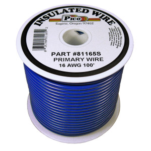 PI-81165A (1MFT) 16 GA BLU PRMRY WIRE