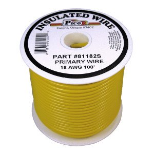 PI-81182A (1MFT) 18 GA YEL PRMRY WIRE