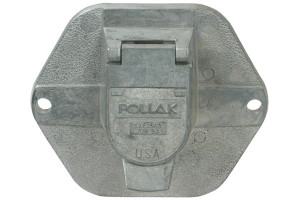 PO-11-739-P 7WAY CONNECTOR SOCKET W/ 30 AMP CIRCUIT BREAKER SPLIT PIN