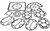 TB-17-44775-00-AM GASKET SET 05G 2 PORT METAL