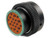 LD-HDP26-24-19PN PLASTIC PLUG-REVERSE