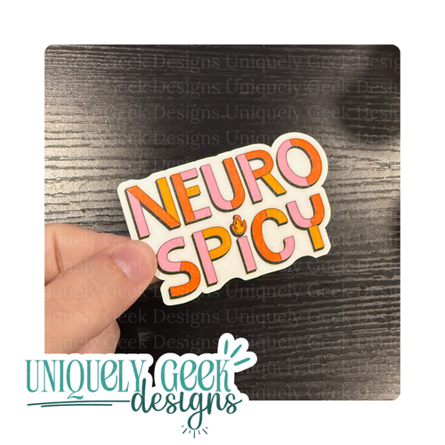 Neurospicy Sticker