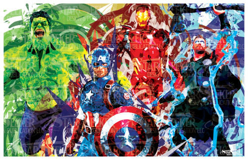 Avengers StarSeeker Print