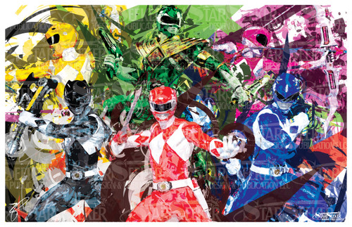 Power Rangers StarSeeker Print