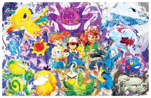 Pokemon Heroes StarSeeker Print