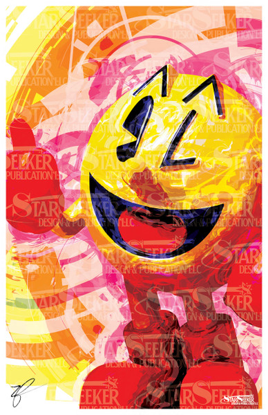 PacMan StarSeeker Print