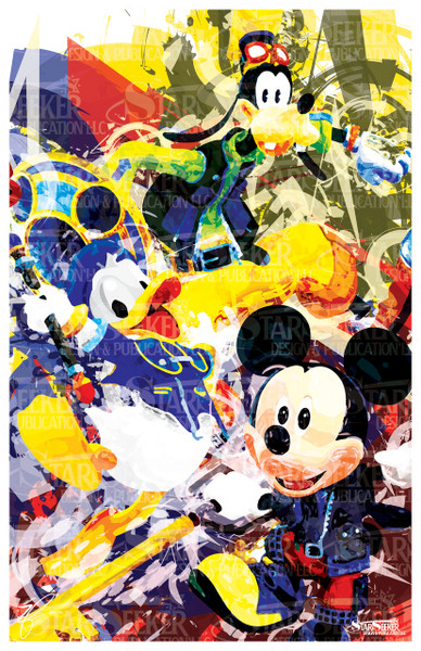 Mickey & Friends StarSeeker Print