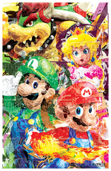 Mario and Friends StarSeeker Print