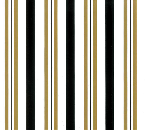 Black and Gold Stripes
