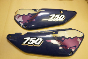 Set of seat panels -  Πλαινα πλαστικα σελας XRV750 RD07