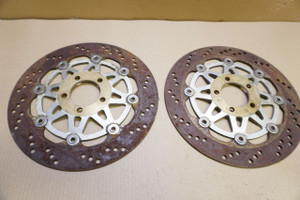 Set of front brake discs - Μπροστινες δισκοπλακες ZXR400