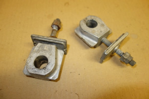 Set of rear chain adjusters - Σετ τεντωτηρες αλυσιδας KLE250 Anhelo