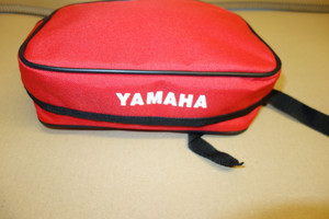 For Yamaha Textile rack tool case bag classic look Red