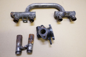 Set of various coolant pipes - Σωληνες νερου κινητηρα ZL400