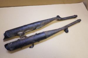 Set of exhaust silencers - Τελικα εξατμισεων Yamaha TDR250