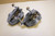 Set of front brake calipers - Μπροστινες δαγκανες φρενων GSXR400 1988
