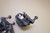 Set of front brake calipers - Μπροστινες δαγκανες φρενων GSXR400 1988