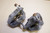 Set of front brake calipers - Μπροστινες δαγκανες φρενων GSXR400 1988