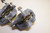 Set of front brake calipers - Μπροστινες δαγκανες φρενων GSXR400 1988