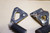 Set of rear footrests - Πισω μασπιε XLV600 TRANSALP
