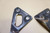 Set of rear footrests - Πισω μασπιε XLV600 TRANSALP