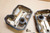 Set of cylinder head covers - Καπακια κεφαλης κινητηρα XLV600 TRANSALP