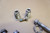 Set of engine mounts - Βασεις κινητηρα GSXR750 K1