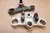 Set of front fork yokes - Τιμονοπλακες F650 CS SCARVER
