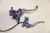 Front brake master cylinder and clutch lever - Τρομπα μπροστινου φρενου και μανετα συμπλεκτη KMX200