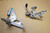 Set of driver's footrests - Μασπιε οδηγου GSXR400 GK76A