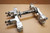 Set of fork yokes - Τιμονοπλακες DT125 3BN