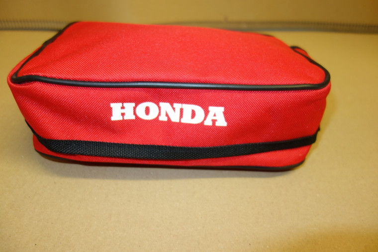 For Honda Textile rack tool case bag classic look Red