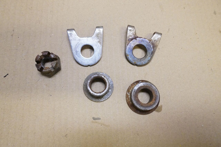 Set of rear wheel axle spacers - Αποστατες πισω αξονα τροχου RZ250 R YPVS