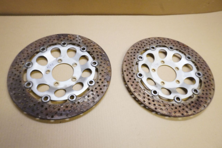Set of front brake disc rotors - Μπροστινες δισκοπλακες GSF400 BANDIT VC