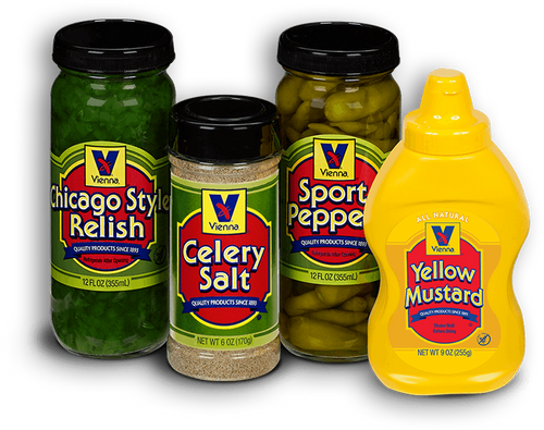 Chicago Style Condiment Kit