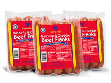Vienna Beef Jalapeño & Cheddar Beef Franks