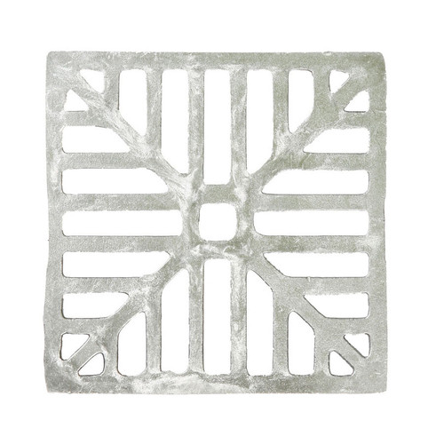 Polypipe Underground Drain, 110mm Square Alloy Grid, For 414 Hopper