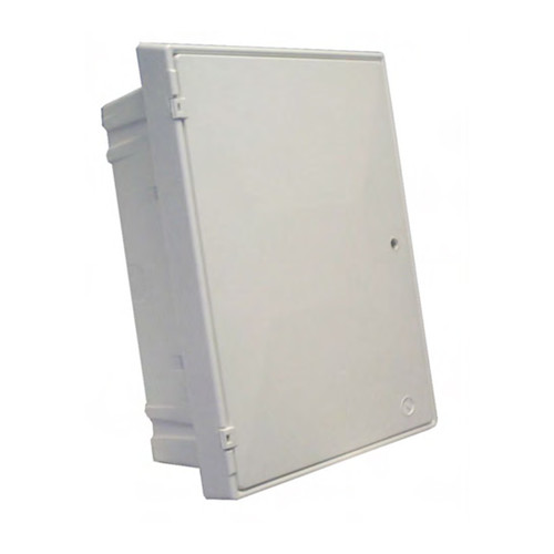 Electricity Meter Box, Recessed, White