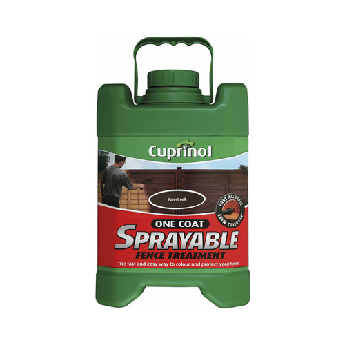 Cuprinol Sprayable Fence Treatment Forest Oak 5L
