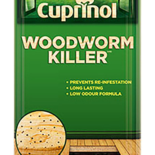 Cuprinol Woodworm Killer Low Odour 5l