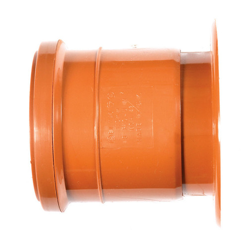 Polypipe U/G Drain, 110mm, Clay/Cast Iron Adaptor Socket