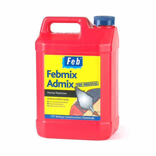FEBMIX Admix Original Mortar Plasticiser, 25 L