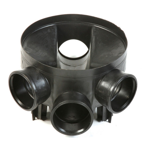 Polypipe U/G Drain, 110mm, Shallow Access Chamber Base, 320mm